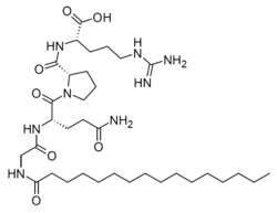 palmitoyl tetrapeptide 7 structure
